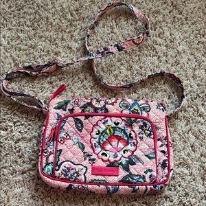Vera Bradley Pink Floral Crossbody Bag